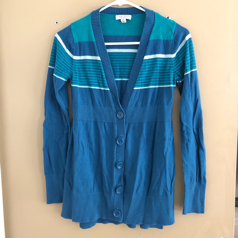 Liz Lange maternity cardigan sweater XS